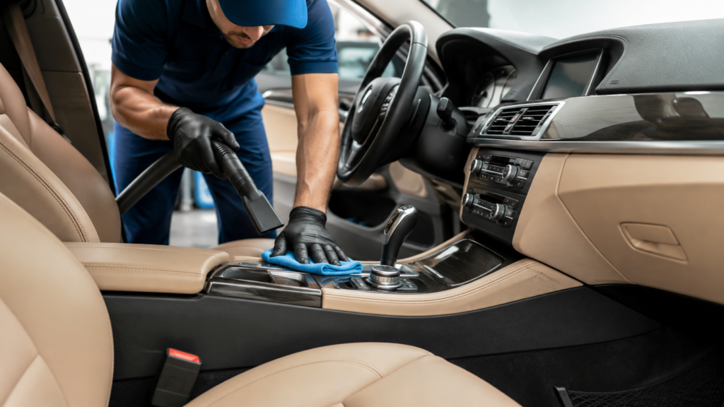 Interior Car Cleaning