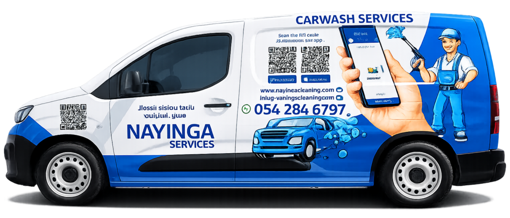 Mobile Car Wash Abu Dhabi - Nayinga Services Professional Doorstep Car Wash